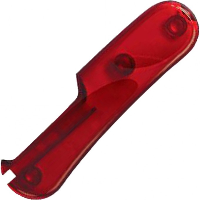 Задняя накладка для ножей VICTORINOX 85 мм пластиковая полупрозрачная красная C.2700.ET4